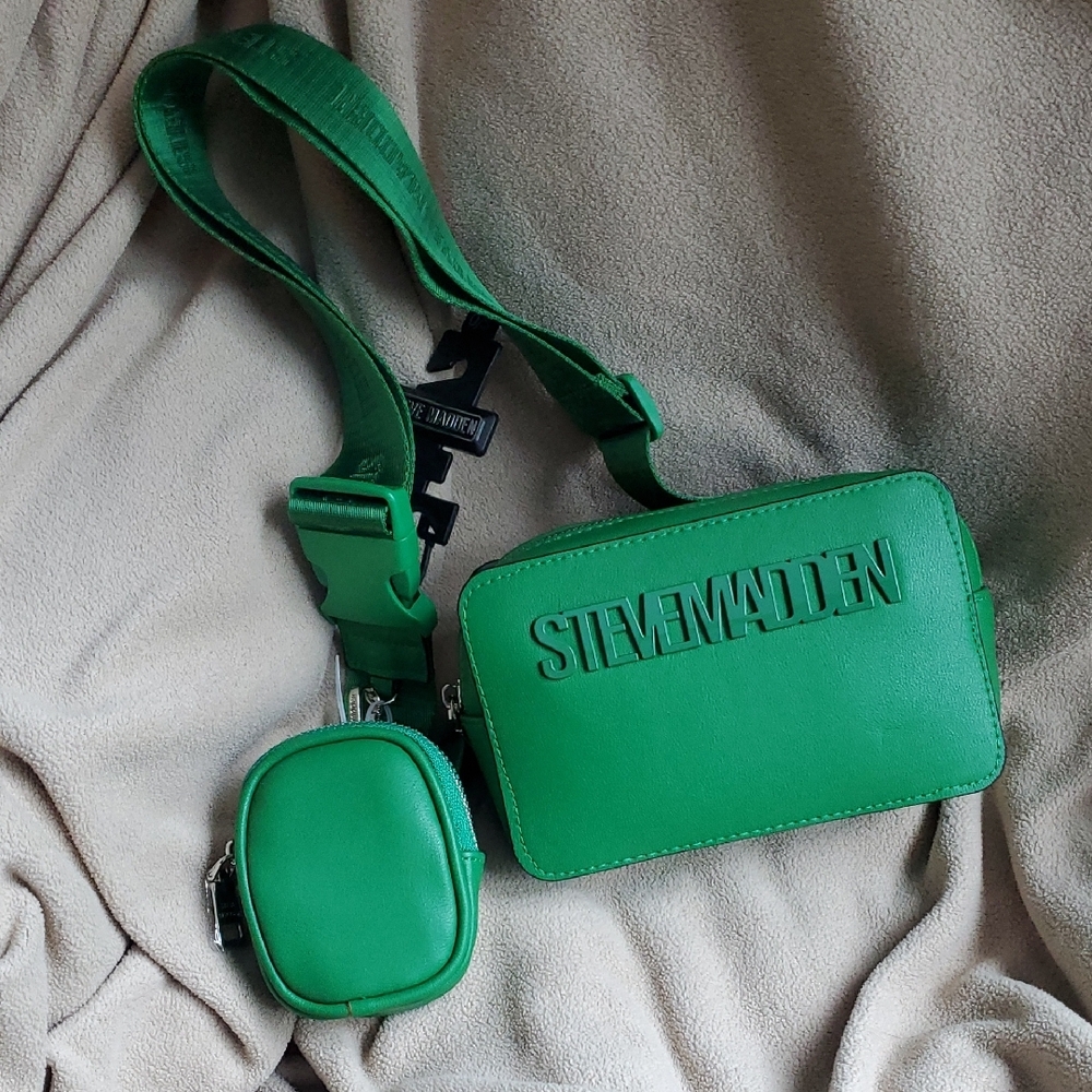 Steve Madden Green Crossbody Bag Set